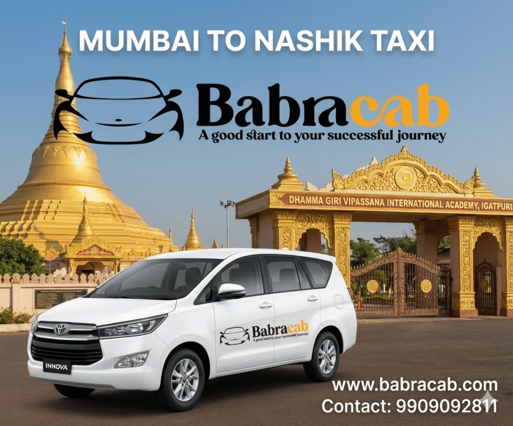 MUMBAI TO NASHIK CAB SERVICE @ ₹ 1999 | BABRA CAB