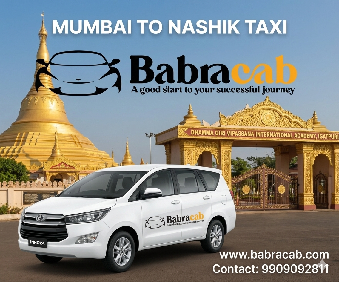 MUMBAI TO NASHIK CAB SERVICE @ ₹ 1999 | BABRA CAB