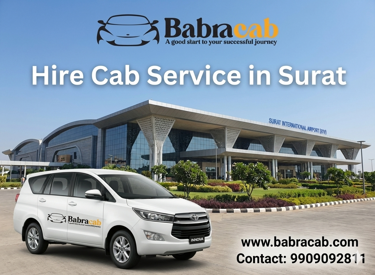 Hire Cab Service in Surat