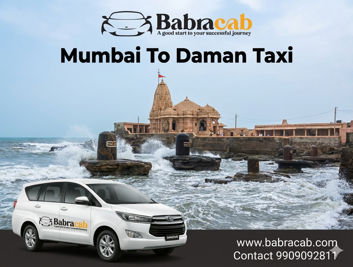 Mumbai to Daman Cab