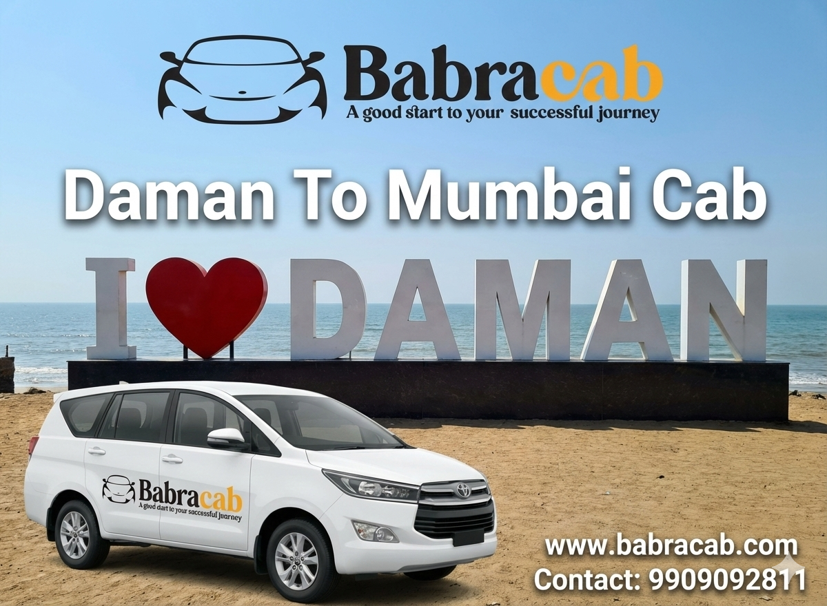 Daman To Mumbai Cab