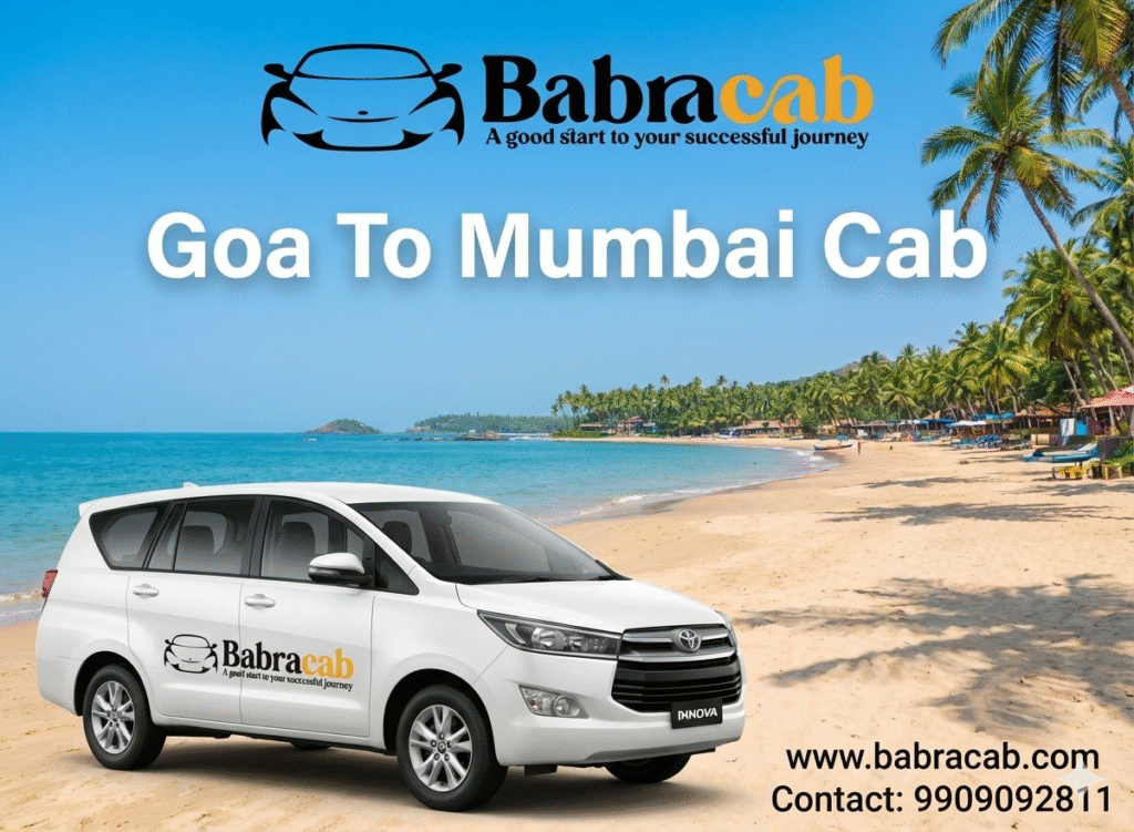 Goa To Mumbai Cab