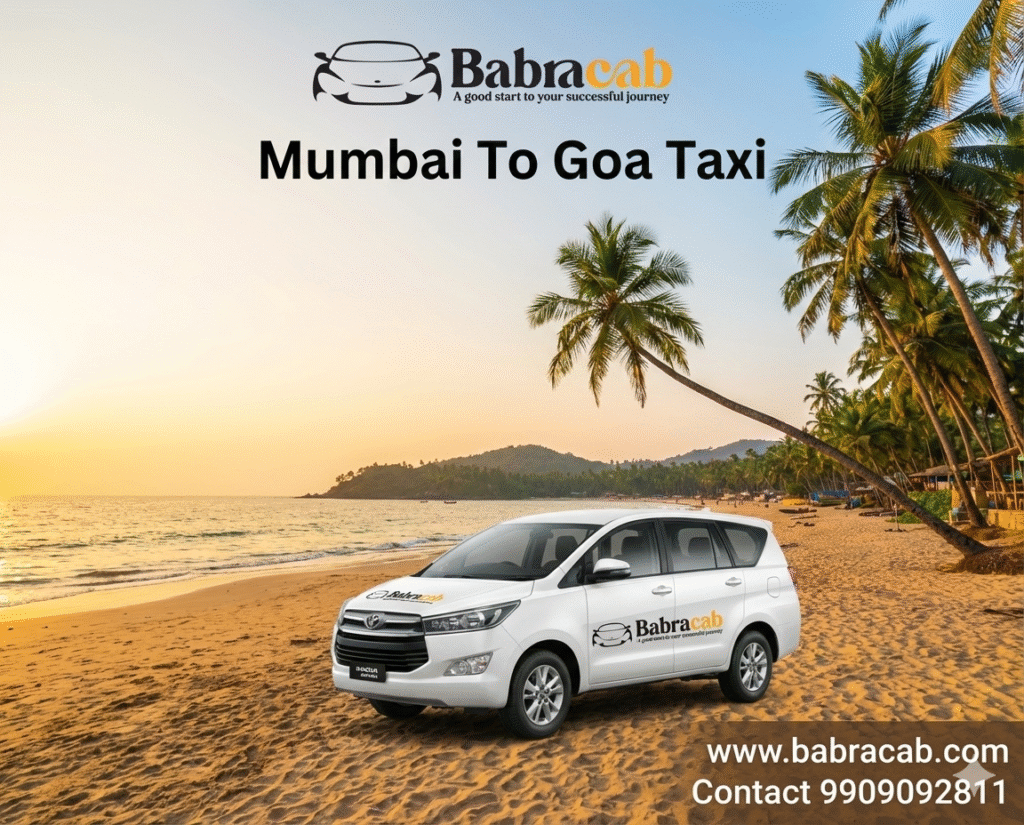 Mumbai to Goa Cab